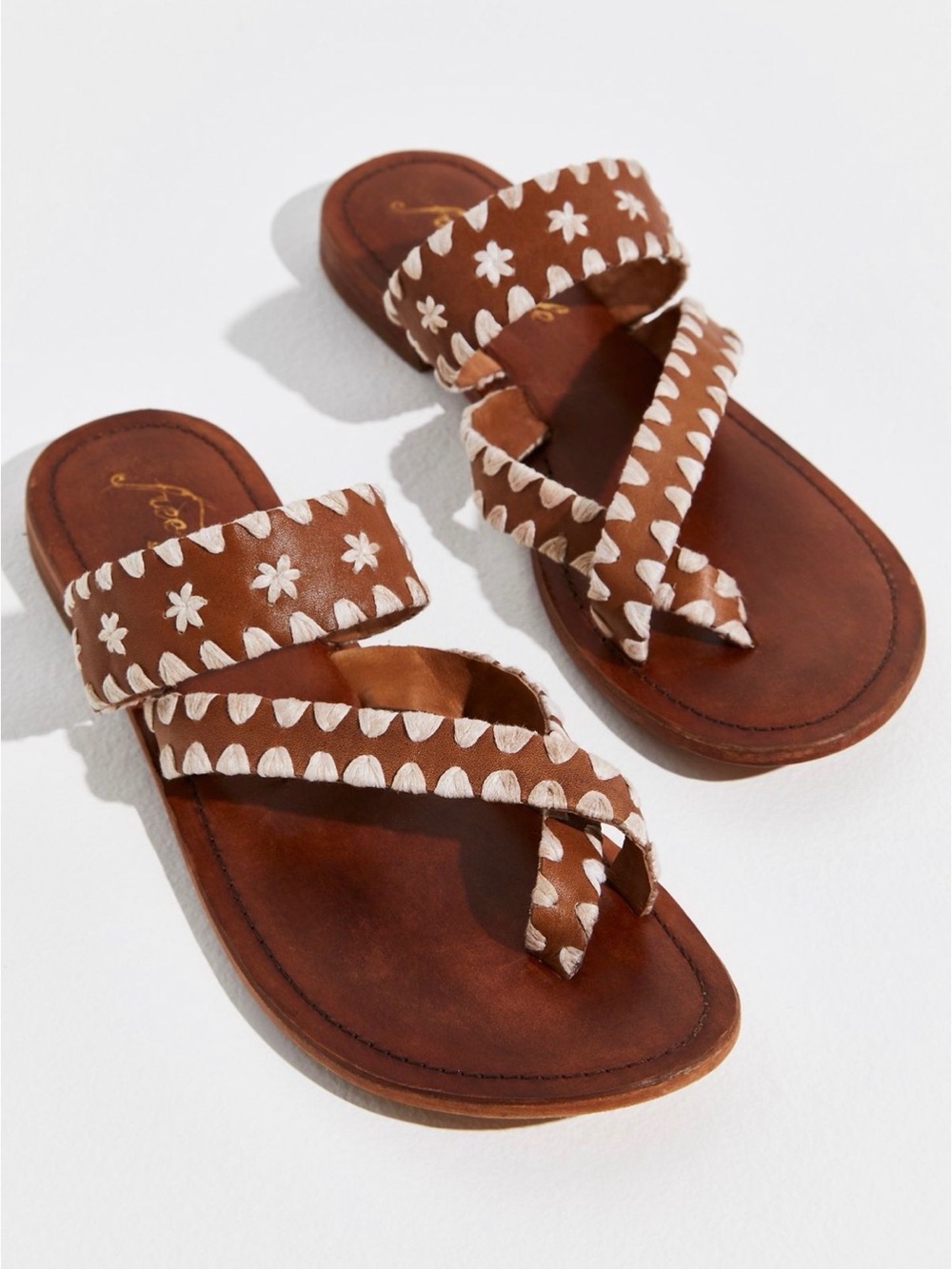 Free People Bella Caia Crochet Sandals size 9